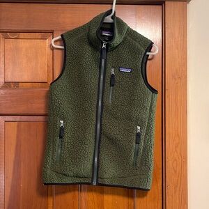 Patagonia fleece vest.